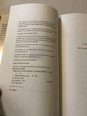 Bhagavad Gita: A New Translation