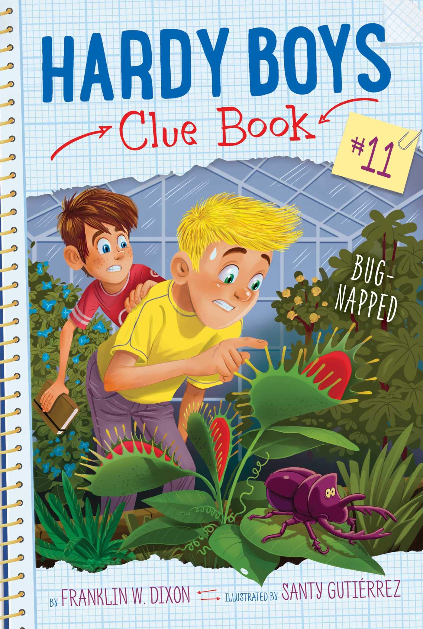 BugNapped (11) (Hardy Boys Clue Book),New