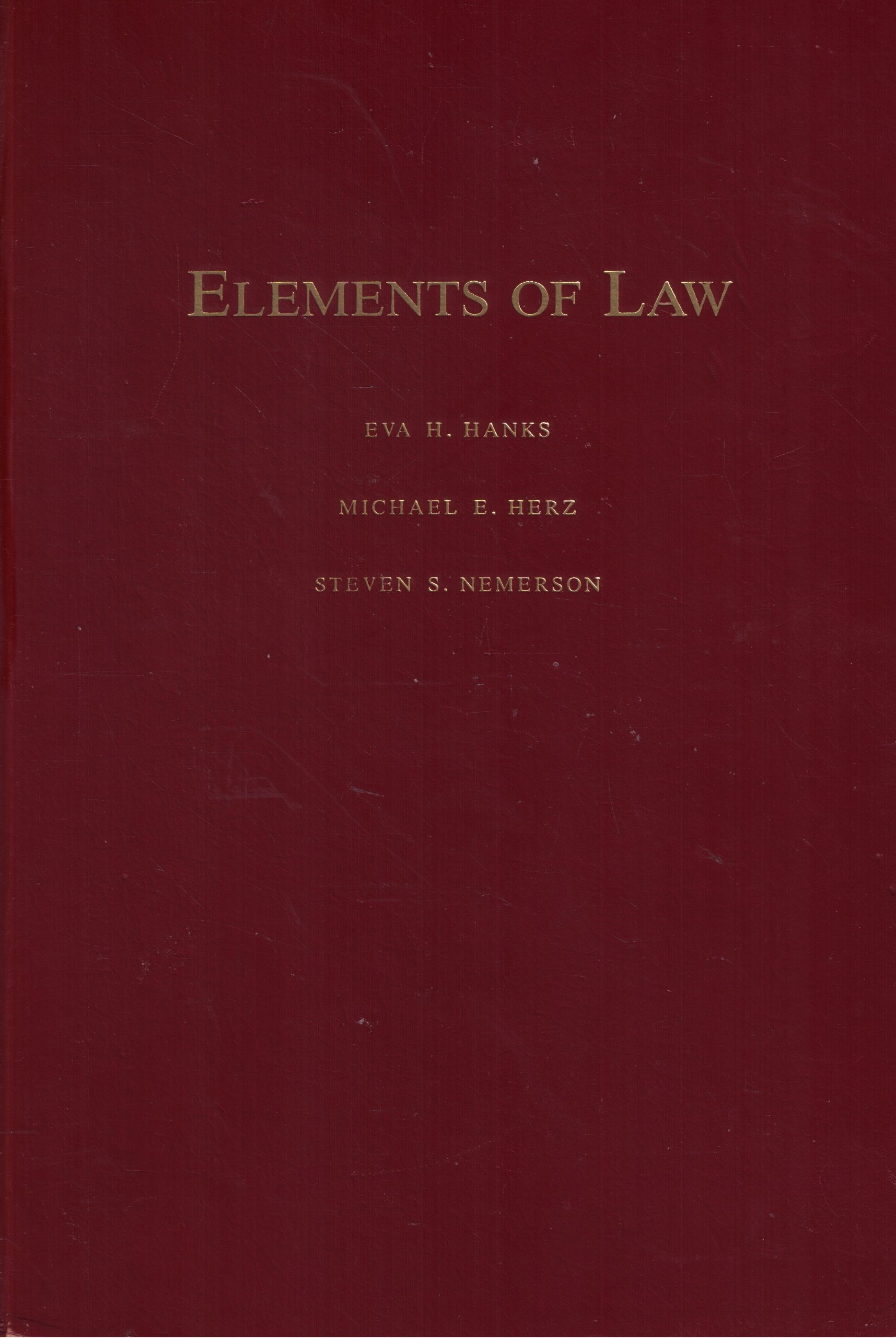 Elements of Law,Used
