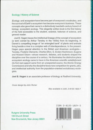 An Entangled Bank: The Origins of Ecosystem Ecology,Used