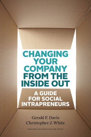 Changing Your Company from the Inside Out: A Guide for Social Intrapreneurs,New