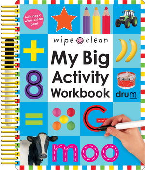Wipe Clean: My Big Activity Workbook,Used