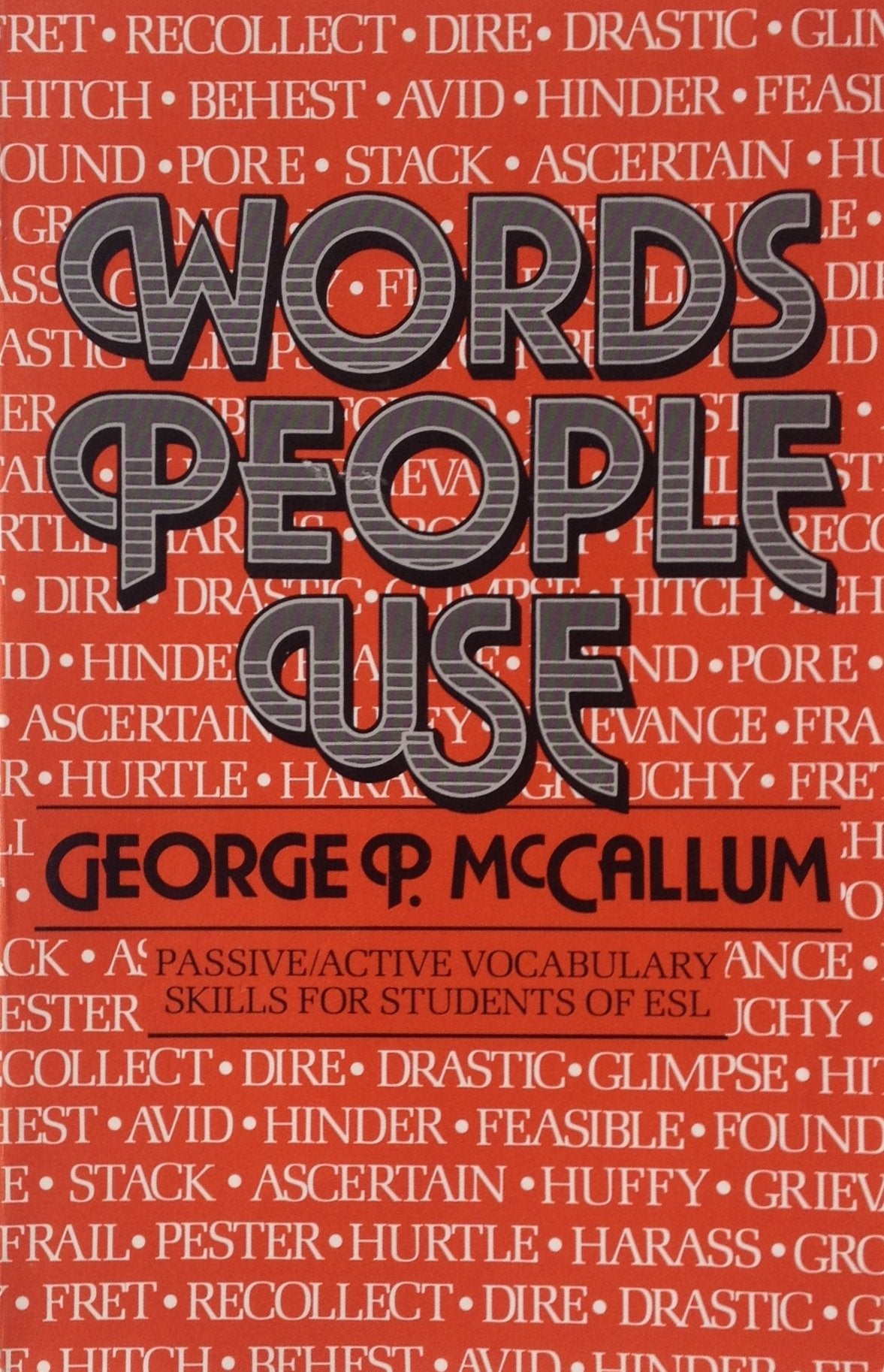 Words People Use,Used