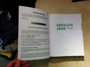 Absolute Java (5th Edition),Used
