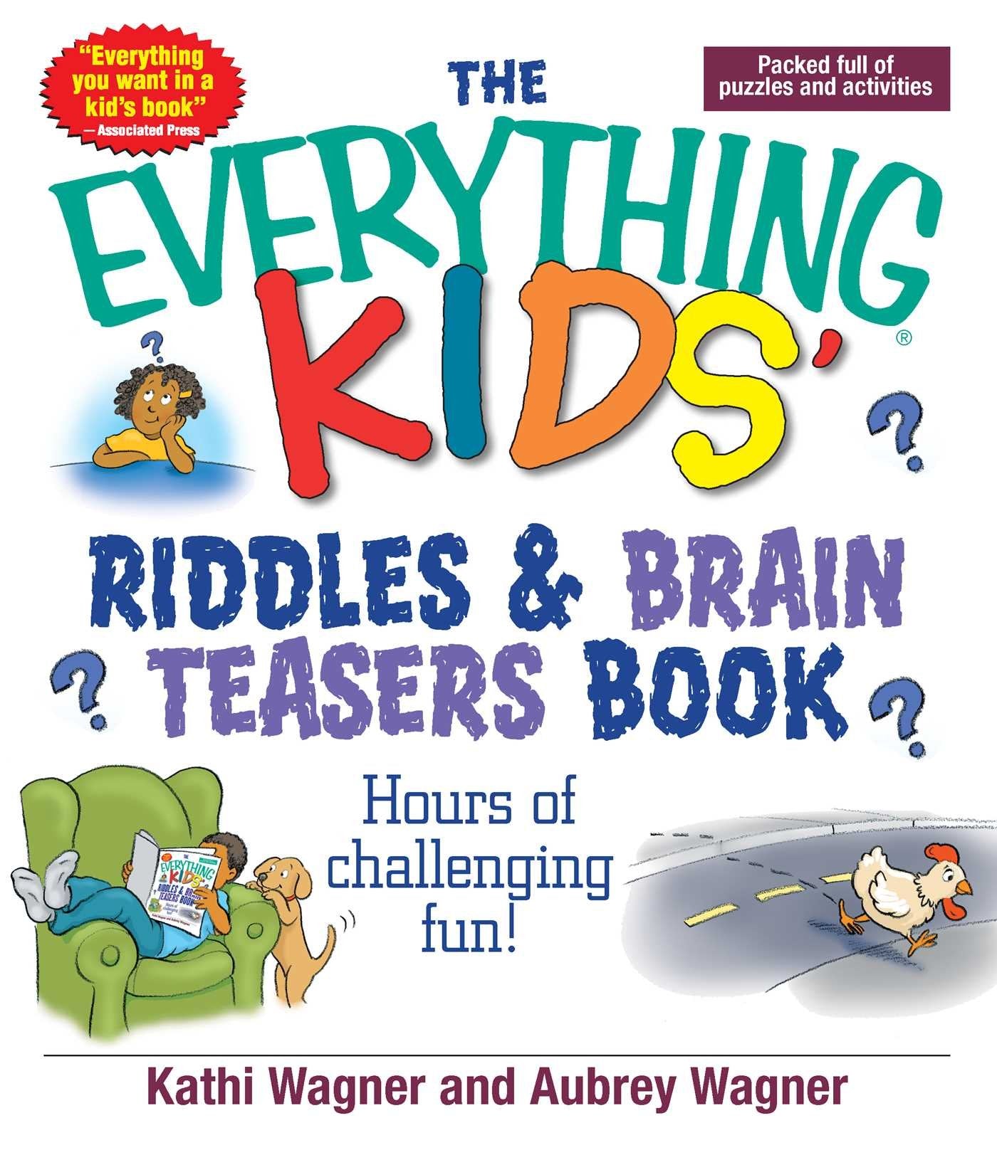 The Everything Kids Riddles & Brain Teasers Book: Hours of Challenging Fun (Everything Kids Series),Used