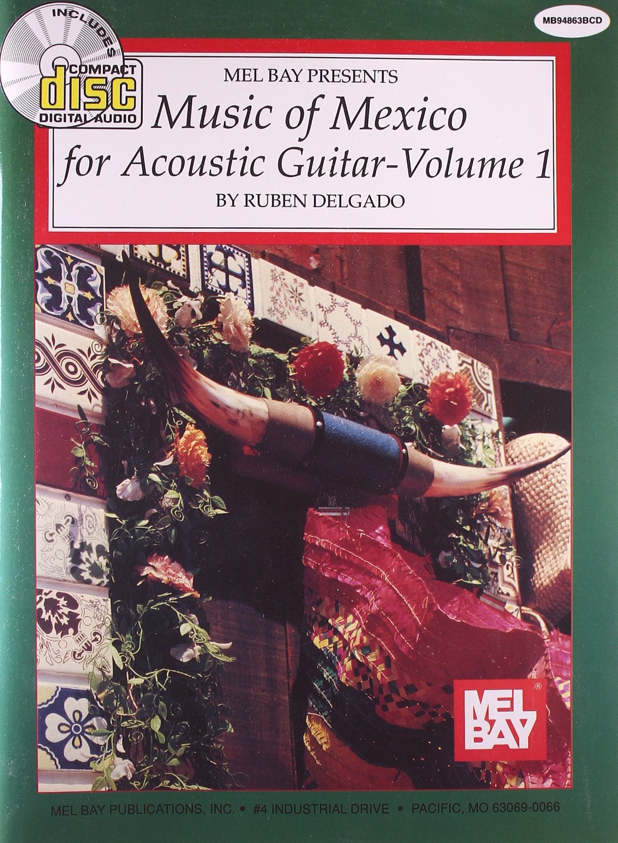 Music of Mexico for Acoustic Guitar, Vol. 1,Used