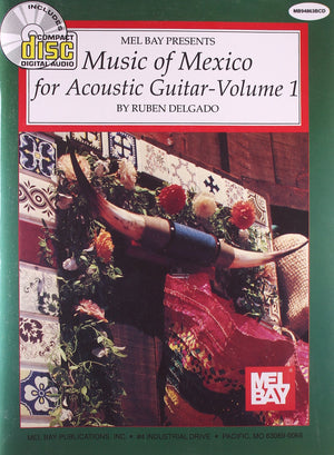 Music of Mexico for Acoustic Guitar, Vol. 1,Used