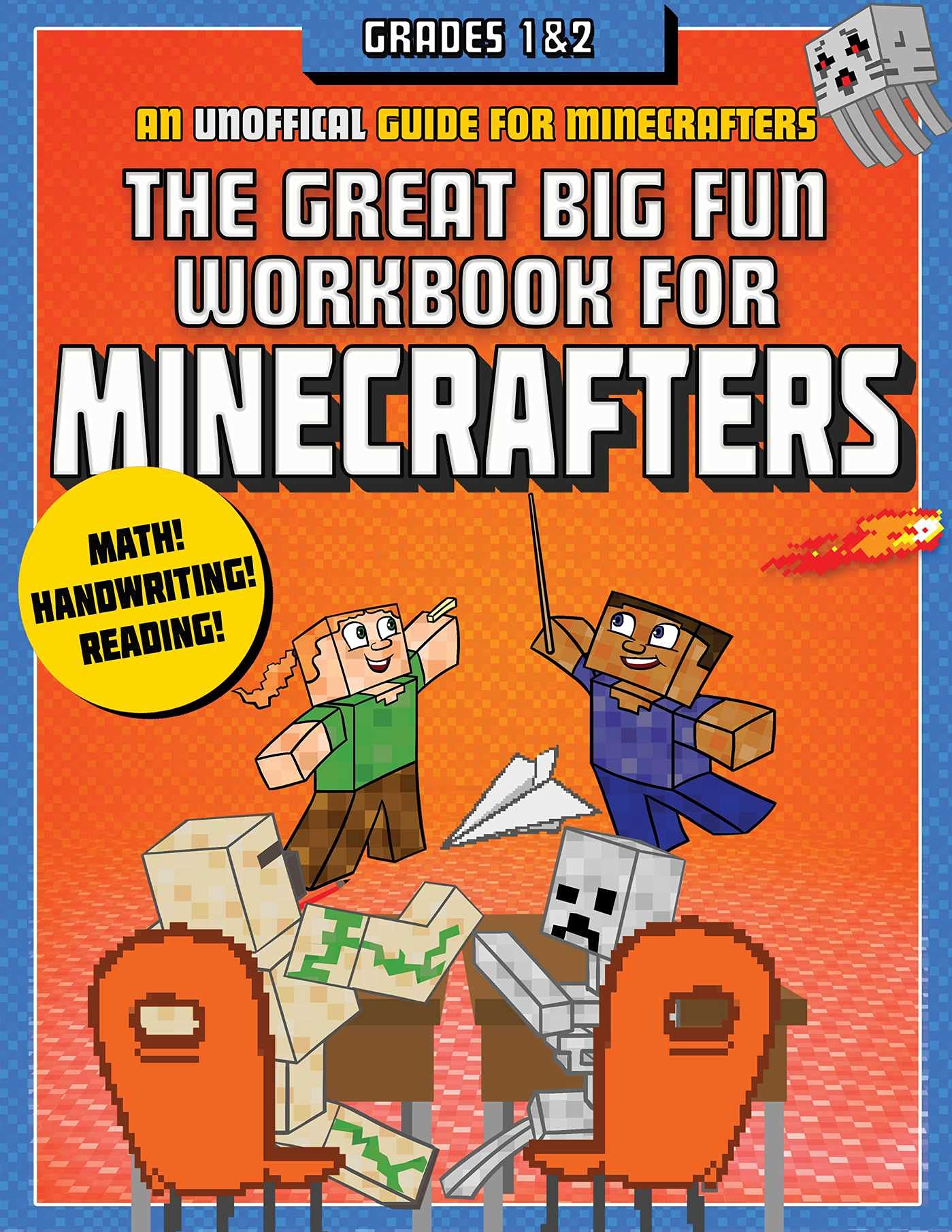 The Great Big Fun Workbook for Minecrafters: Grades 1 & 2: An Unofficial Workbook,Used