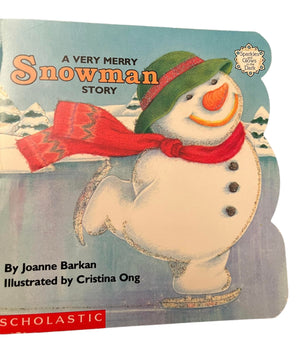 A Very Merry Snowman Story (SparkleAndGlow Books),Used