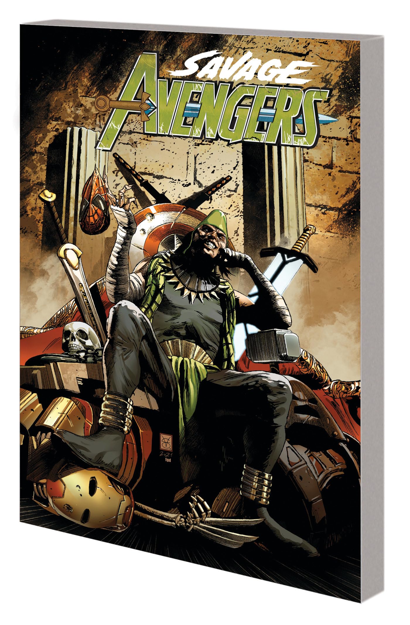 Savage Avengers Vol. 5: The Defilement Of All Things By The Cannibalsorcerer Ku Lan Gath,New