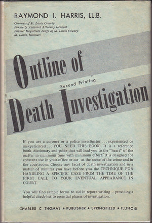 Outline Of Death Investigation