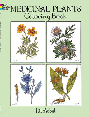 Medicinal Plants Coloring Book (Dover Nature Coloring Book),New