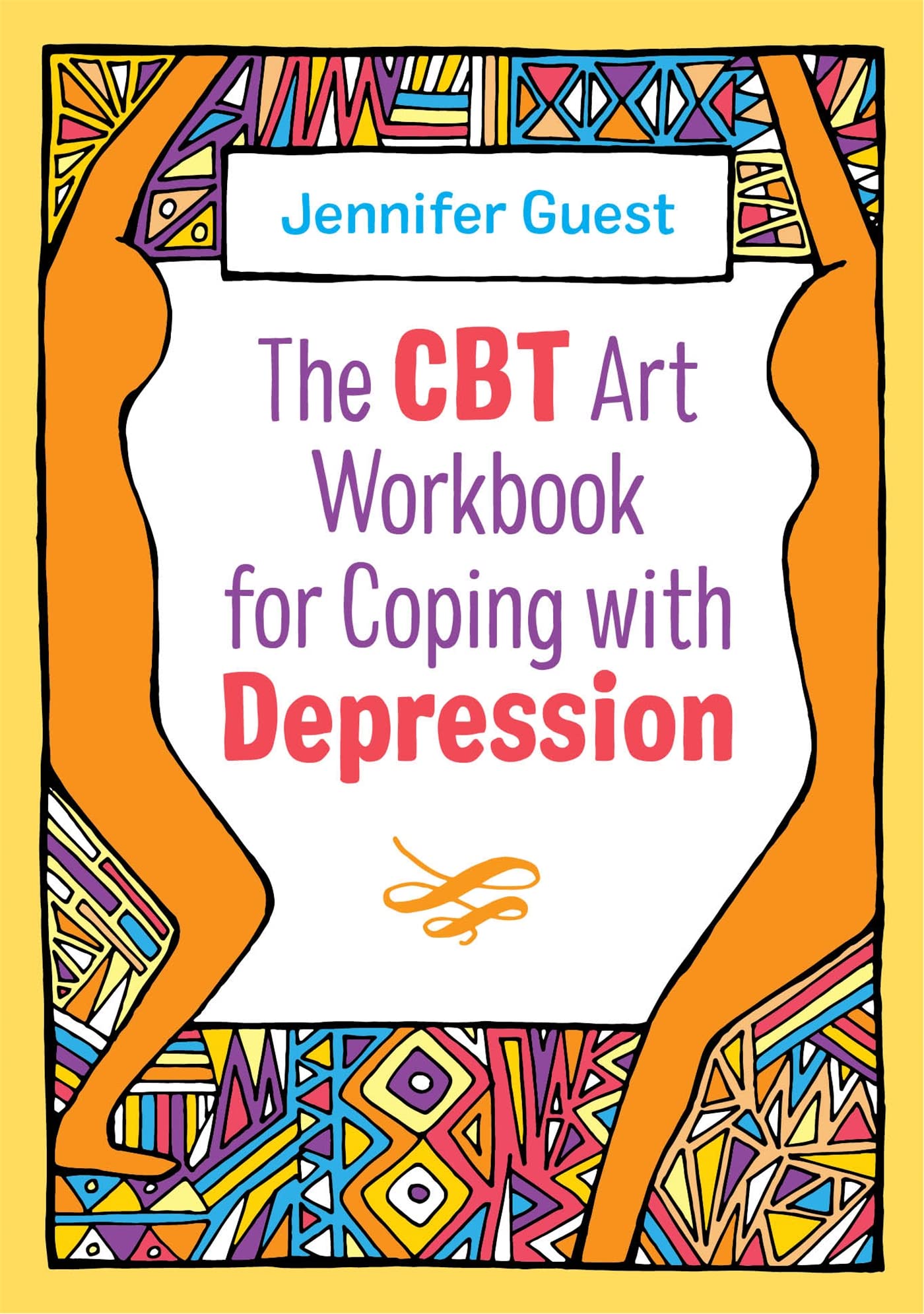The CBT Art Workbook for Coping with Depression (CBT Art Workbooks for Mental and Emotional Wellbeing),Used