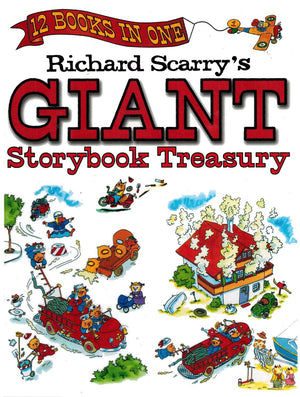 Richard Scarry's Giant Storybook Treasury: 12 Books in One,Used