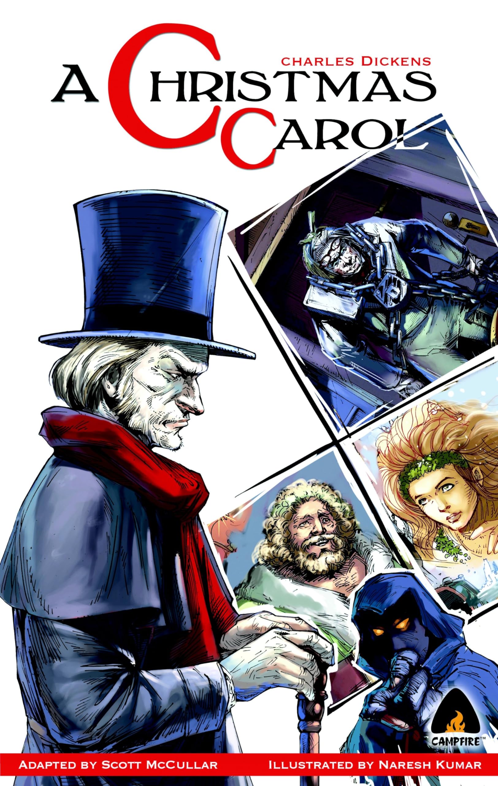 A Christmas Carol: The Graphic Novel (Campfire Graphic Novels),Used