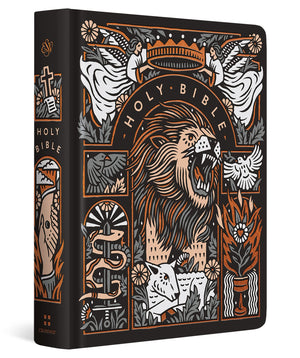 ESV Single Column Journaling Bible, Artist Series (Hardcover, Joshua Noom, The Lion and the Lamb),New