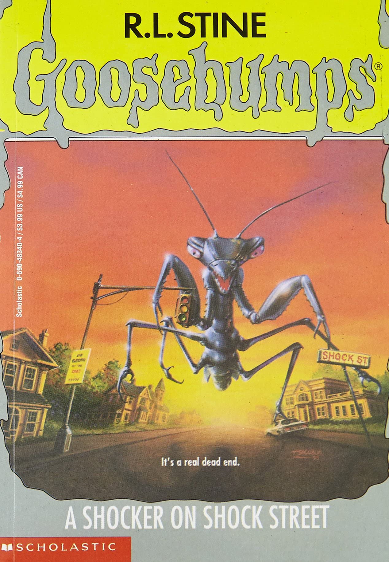 A Shocker On Shock Street (Goosebumps  35),New