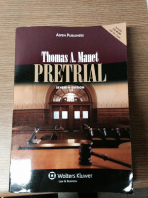 Pretrial 7th Edition,Used