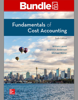 GEN COMBO FUNDAMENTALS OF COST ACCOUNTING; CONNECT ACCESS CARD,Used