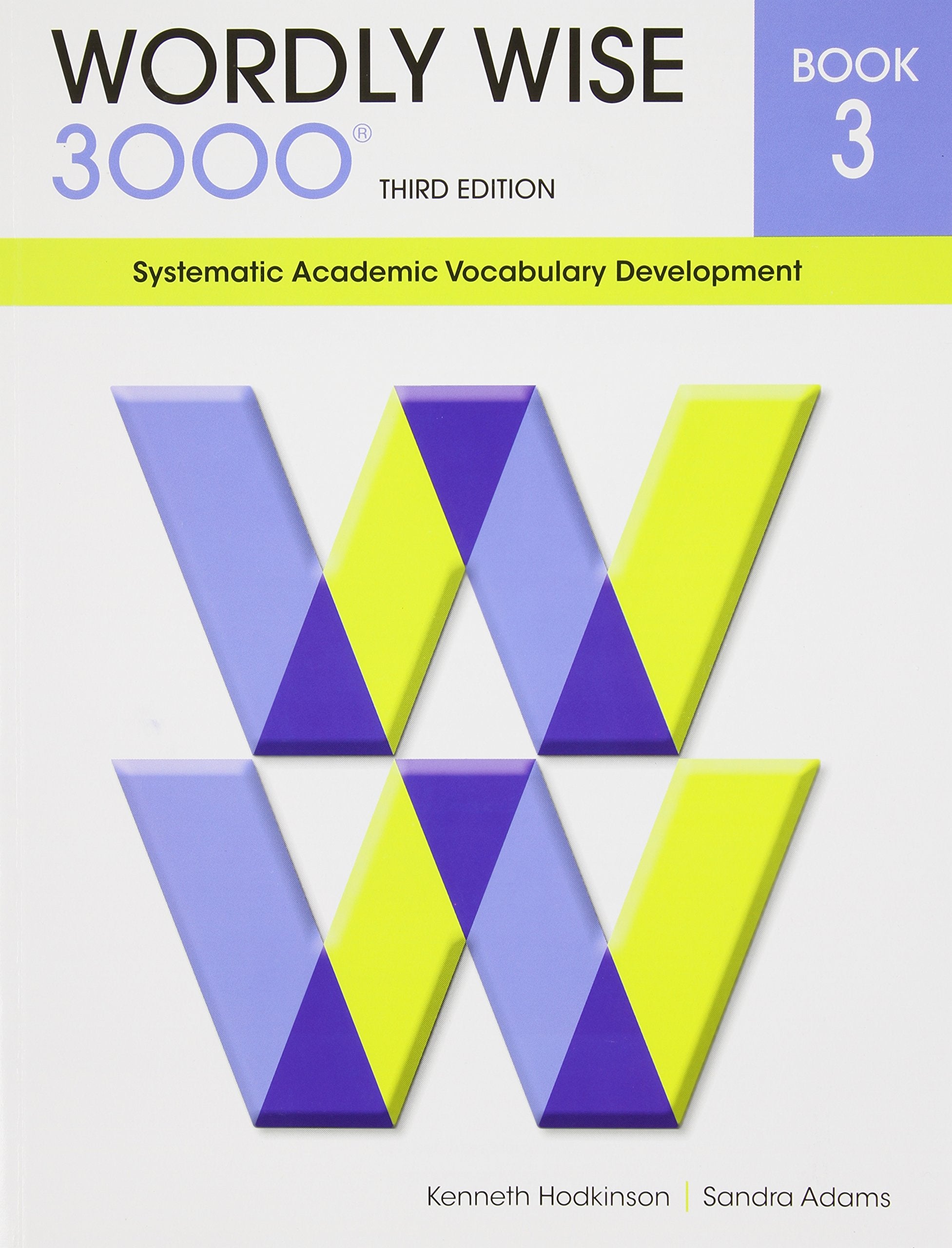 Wordly Wise 3000 : Systematic Academic Vocabulary Development, Book 3,New