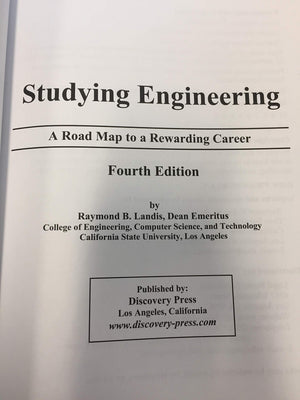 Studying Engineering: A Road Map to a Rewarding Career (Fourth Edition),New