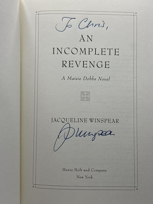 An Incomplete Revenge: A Maisie Dobbs Novel (Maisie Dobbs Novels),New