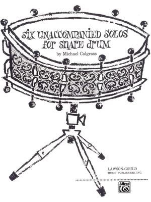 Six Unaccompanied Solos for Snare Drum,Used