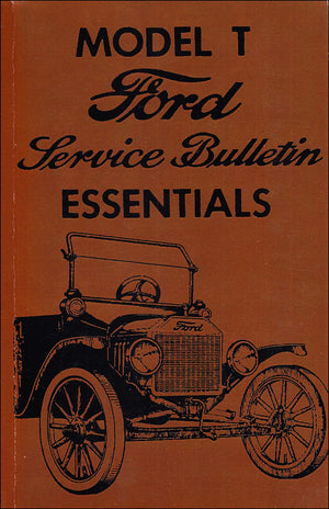 Model t Ford Service Bulletin Essentials,Used