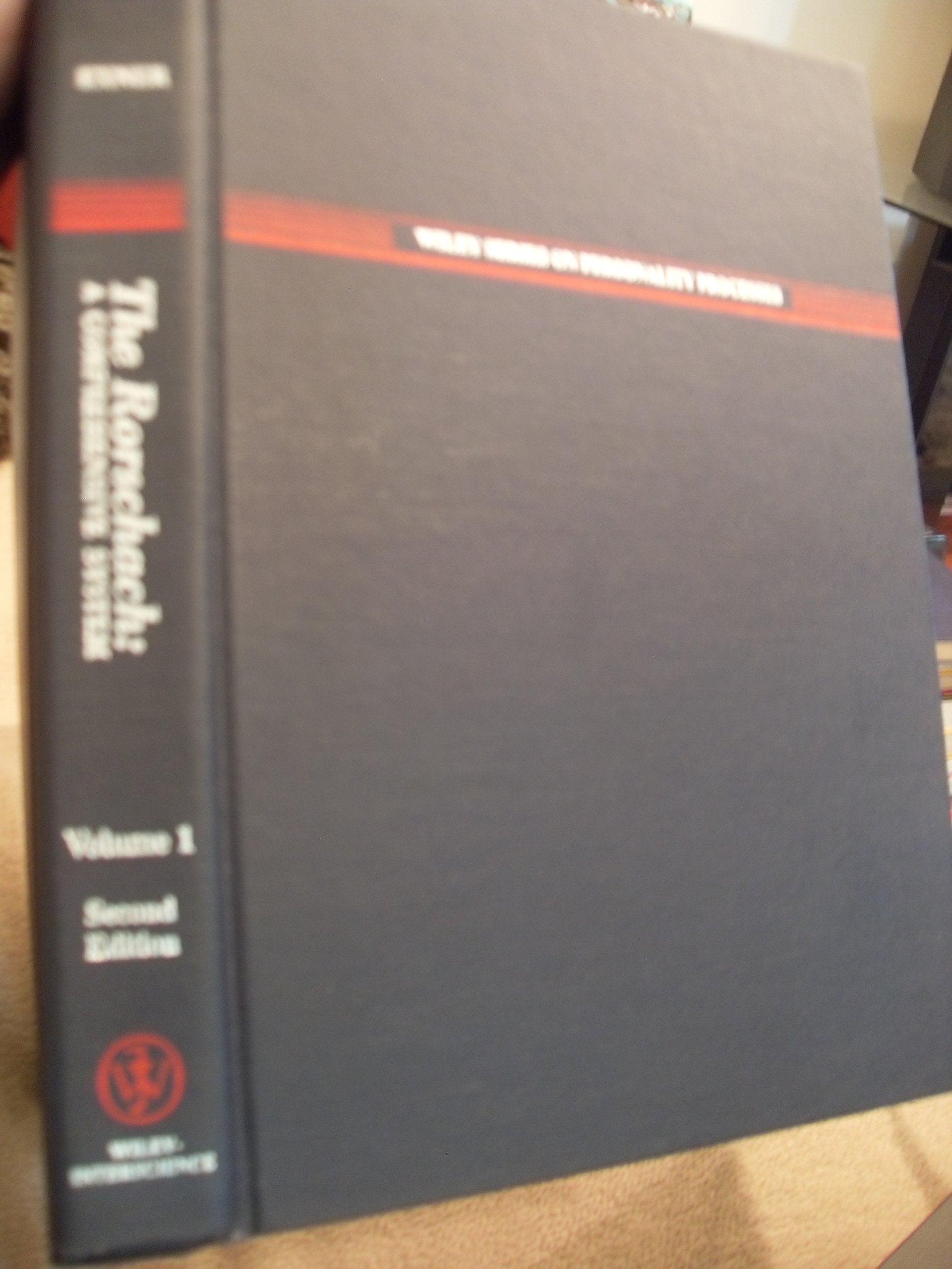 The Rorschach: A Comprehensive System, Vol 1: Basic Foundations,New