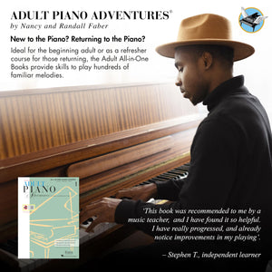 Adult Piano Adventures AllinOne Lesson Book 1,Used