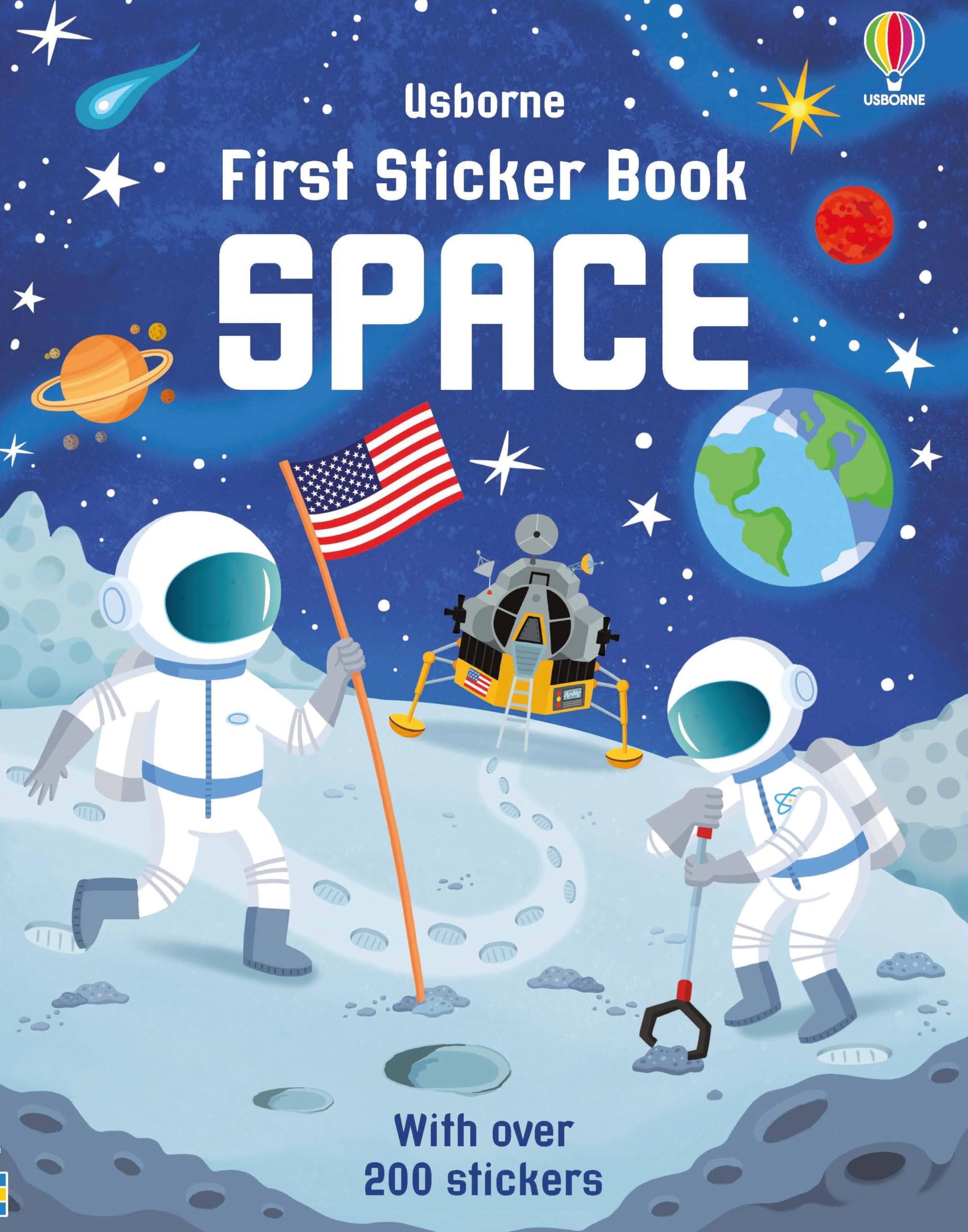 First Sticker Book Space,New