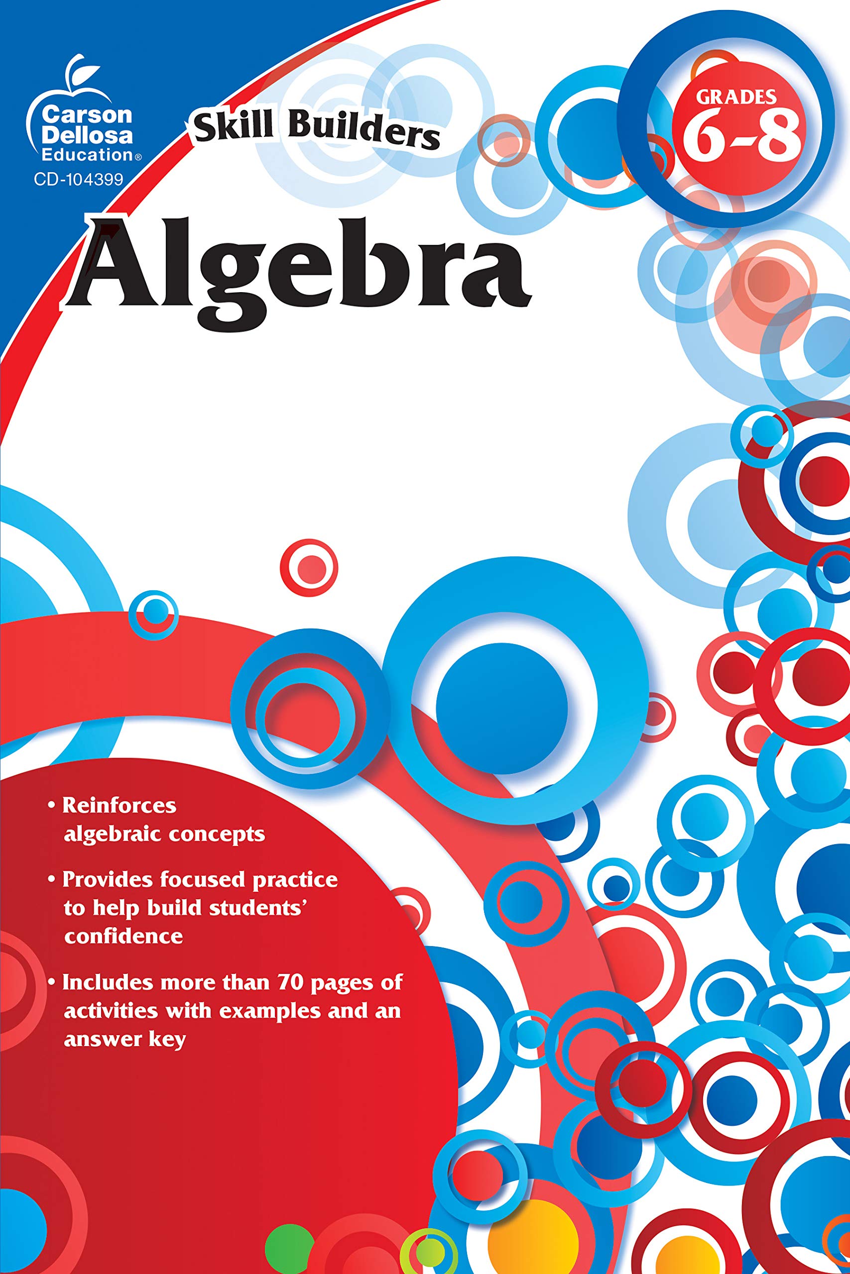 Algebra, Grades 6  8 (Skill Builders),Used