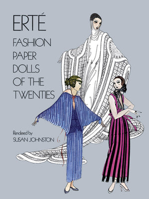 Ert Fashion Paper Dolls of the Twenties (Dover Paper Dolls),Used