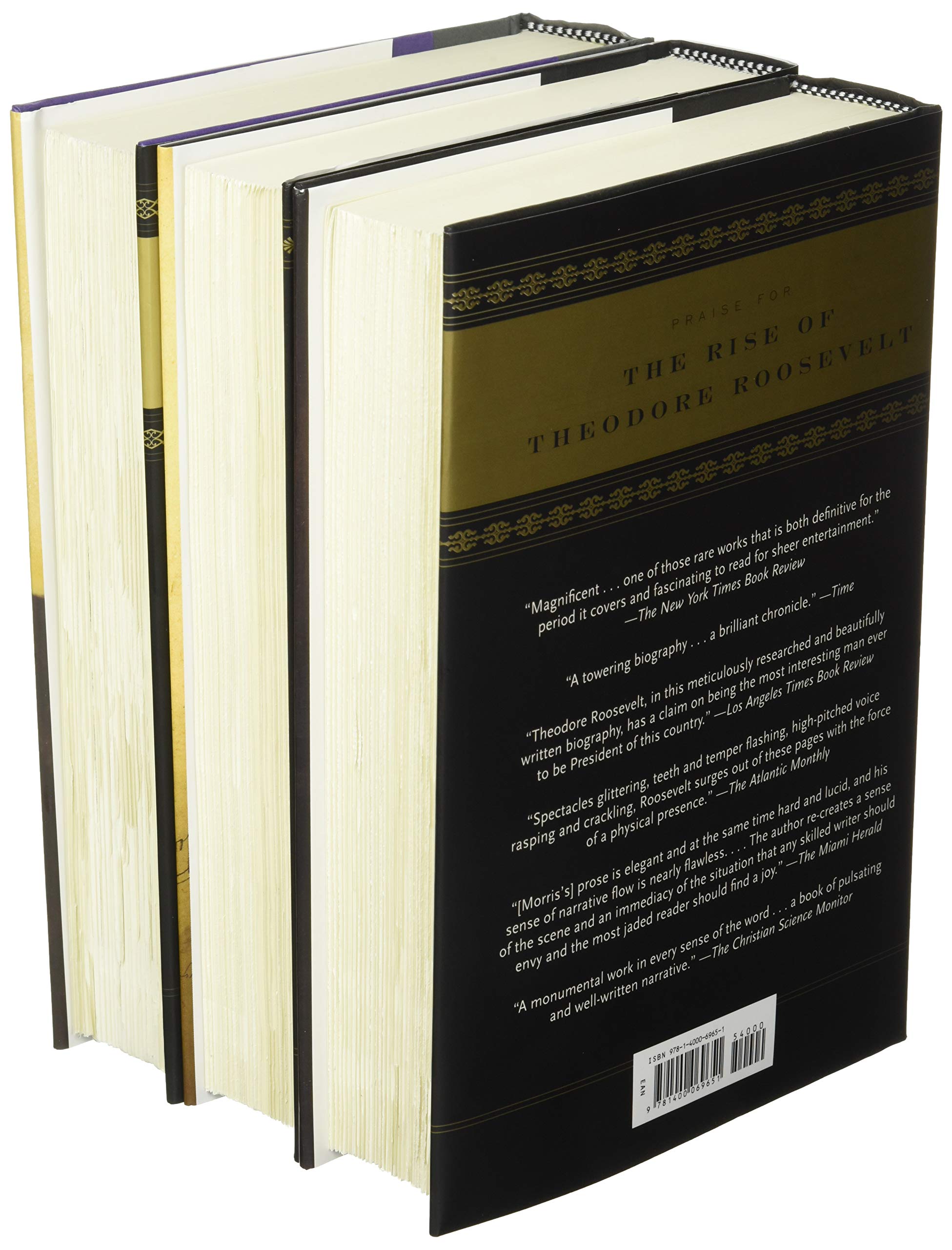 Edmund Morris's Theodore Roosevelt Trilogy Bundle: The Rise of Theodore Roosevelt, Theodore Rex, and Colonel Roosevelt,New