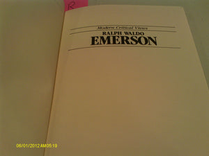 Ralph Waldo Emerson (Bloom's Modern Critical Views),Used