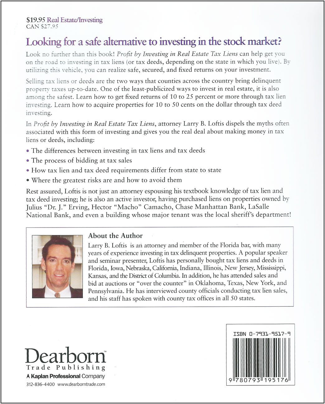 Profit by Investing in Real Estate Tax Liens: Earn Safe, Secured, and Fixed Returns Every Time,Used