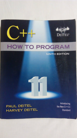 C++ How to Program (Early Objects Version) (9th Edition),New