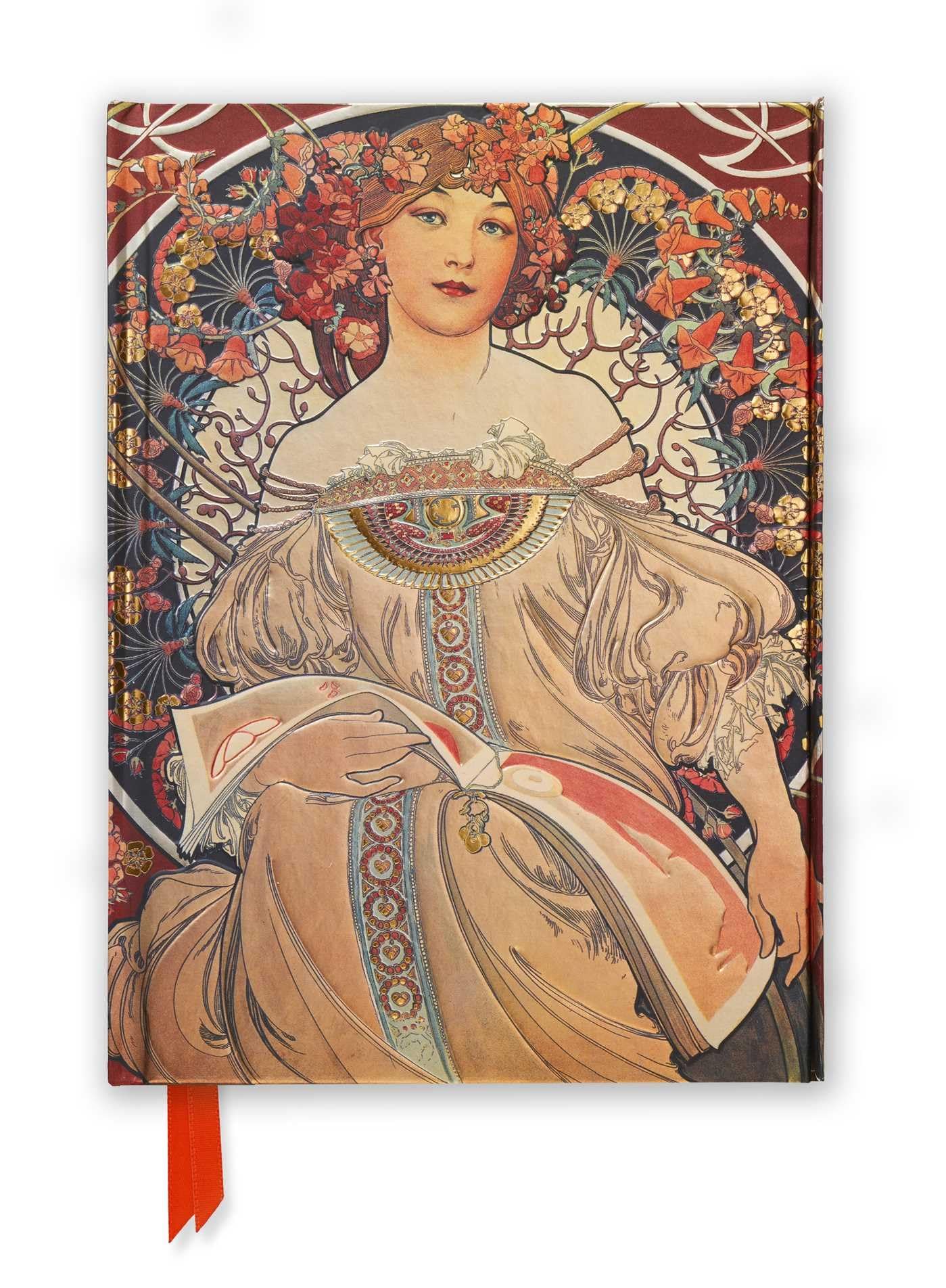 Mucha: Reverie (Foiled Journal) (16) (Flame Tree Notebooks),Used
