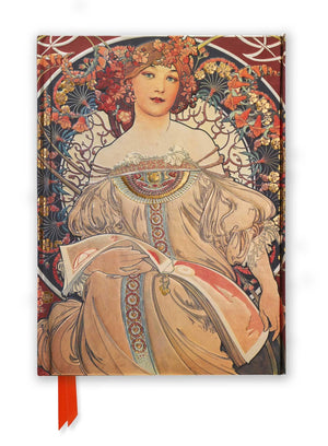 Mucha: Reverie (Foiled Journal) (16) (Flame Tree Notebooks),Used