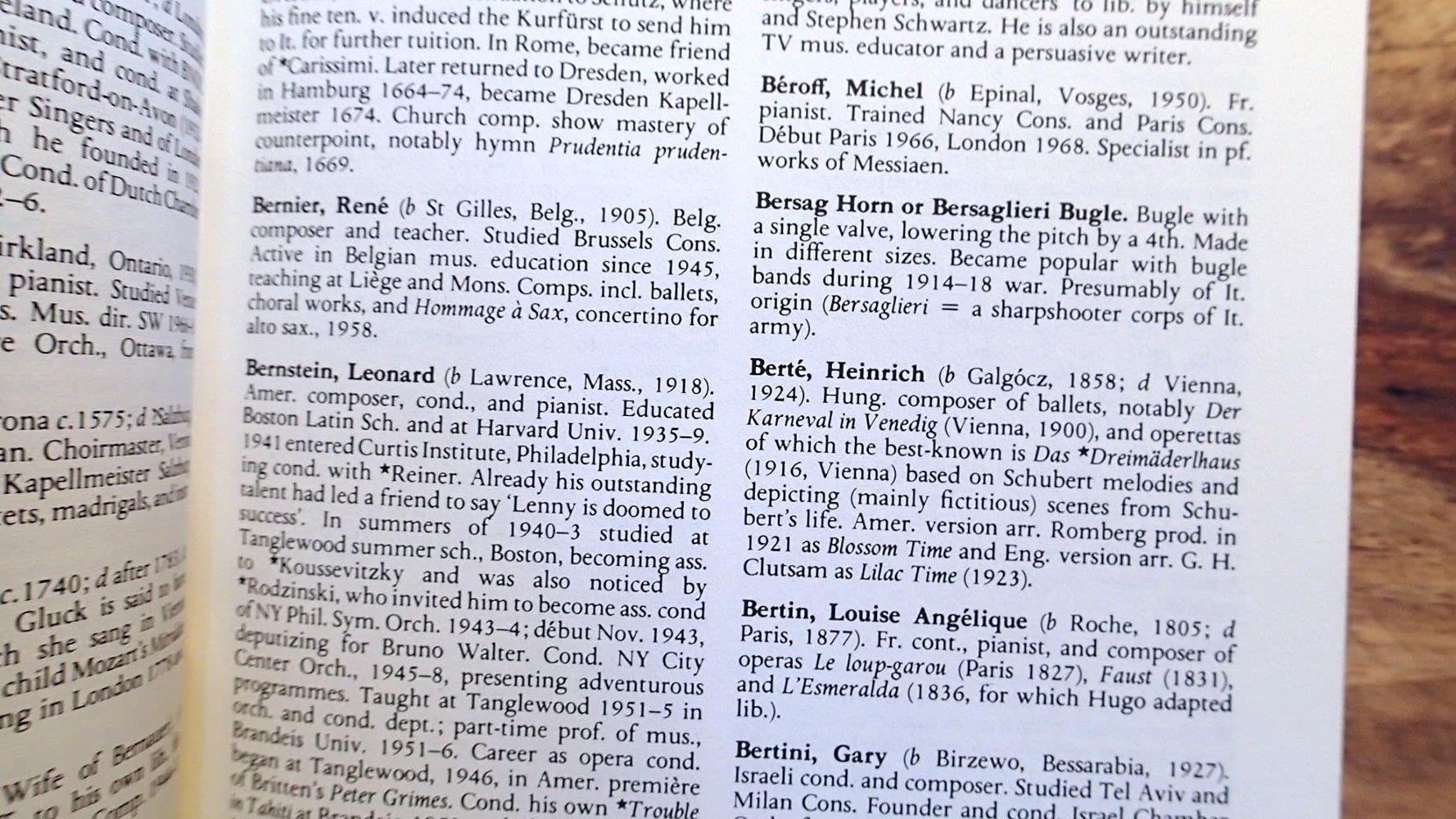 Concise Oxford Dictionary of Music,Used