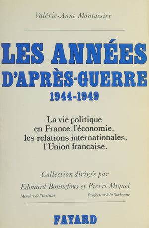 Les Annes d'aprsguerre,Used