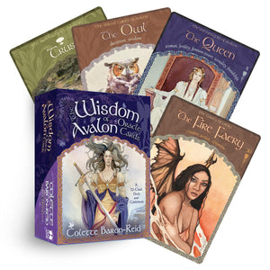 The Wisdom of Avalon Oracle Cards: A 52Card Deck and Guidebook,Used