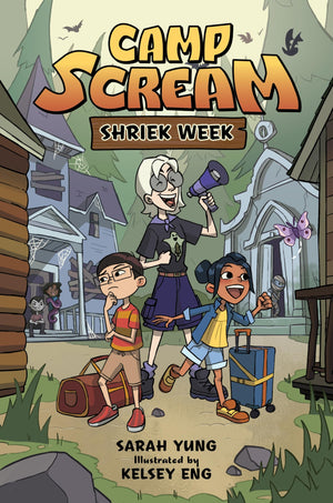 Camp Scream #1: Shriek Week: A Hilarious Illustrated Chapter Book About Two Kids At Sleepaway Camp For Monsters For Kids (Ages 7