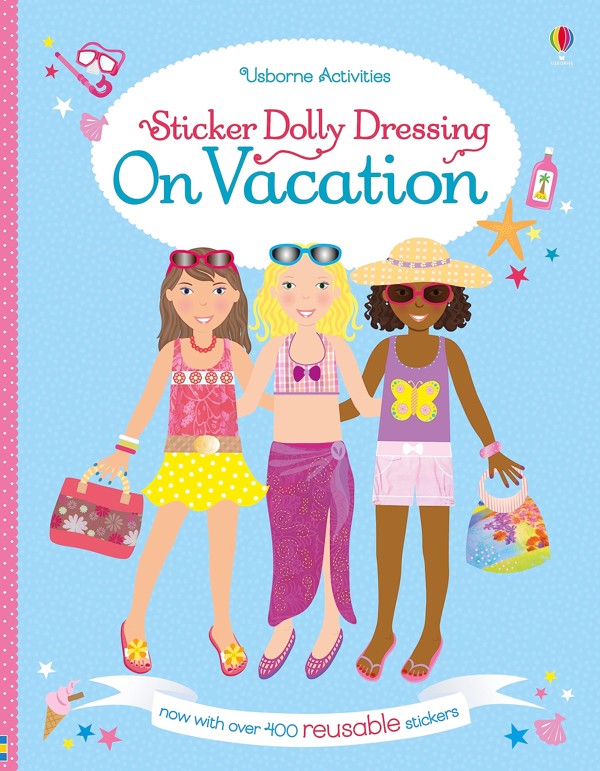 Sticker Dolly Dressing On Vacation,New