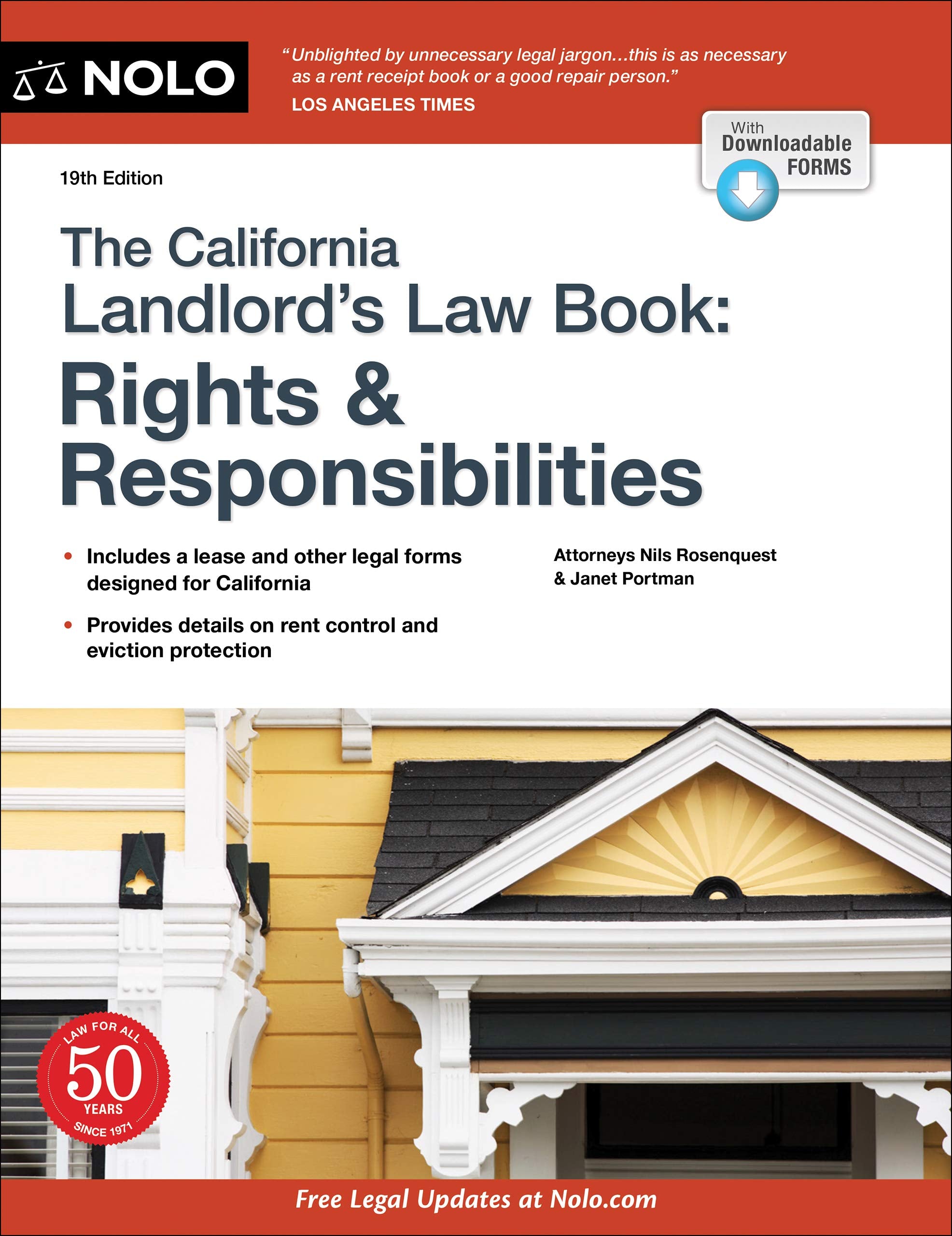 California Landlord's Law Book, The: Rights & Responsibilities (California Landlord's Law Book : Rights and Responsibilities),Used