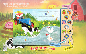 Busy Noisy Farm: Interactive Children'S Sound Book With 10 Farmyard Noises To Enhance The Story (Interactive Early Bird Children