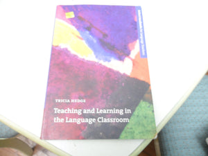 Teaching And Learning In The Language Classroom (Oxford Handbooks For Language Teachers Series),New