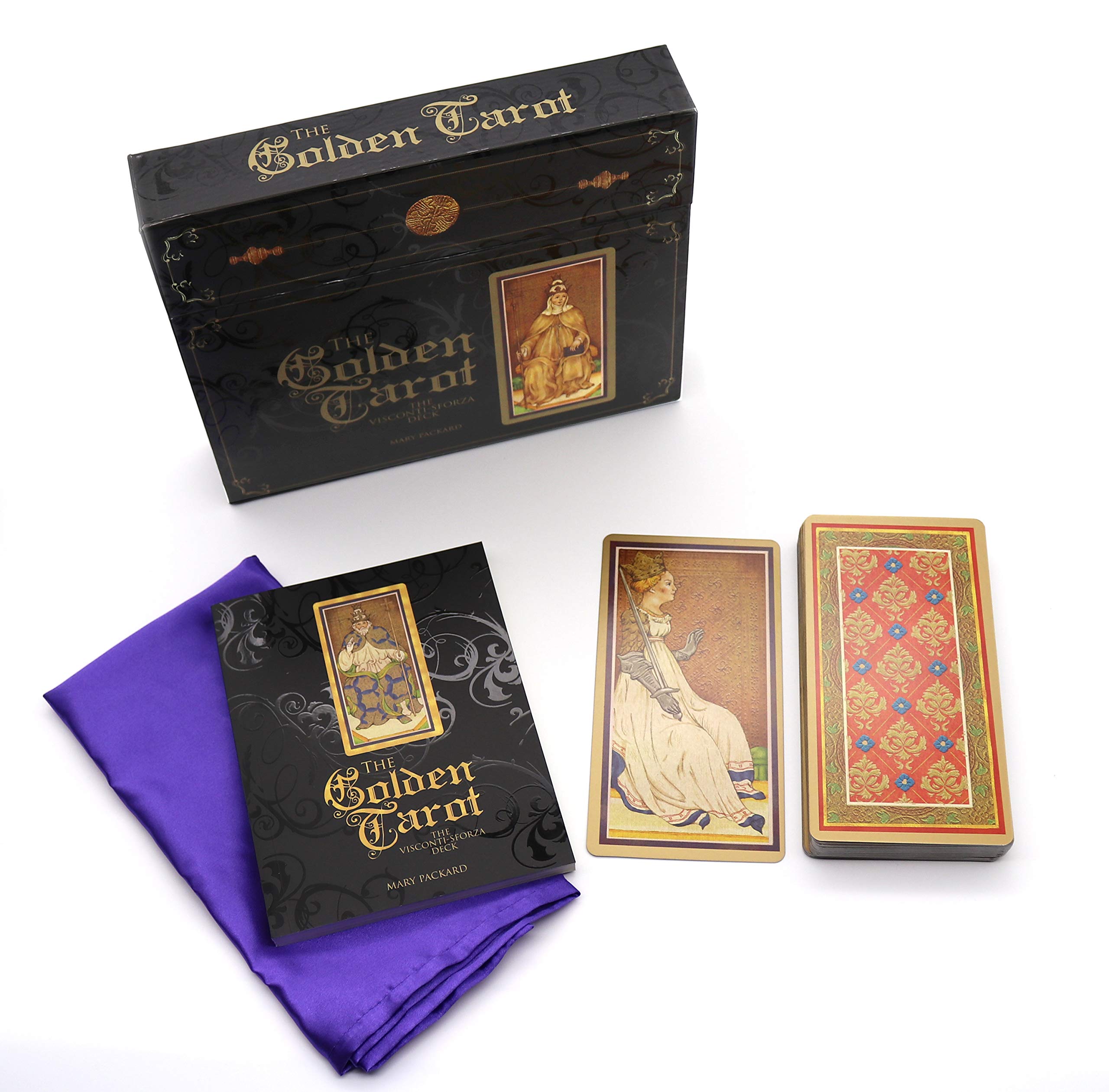 The Golden Tarot: The ViscontiSforza Deck,Used