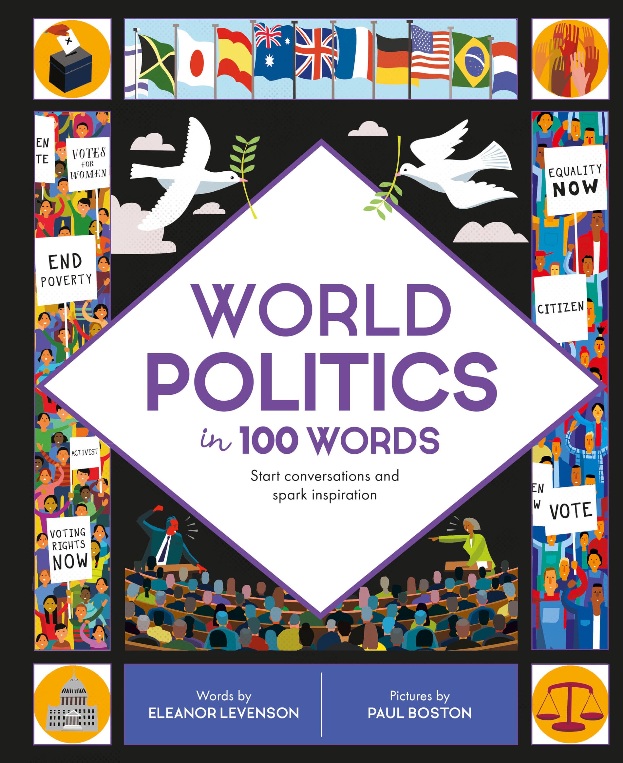 World Politics in 100 Words: Start conversations and spark inspiration (In a Nutshell)
