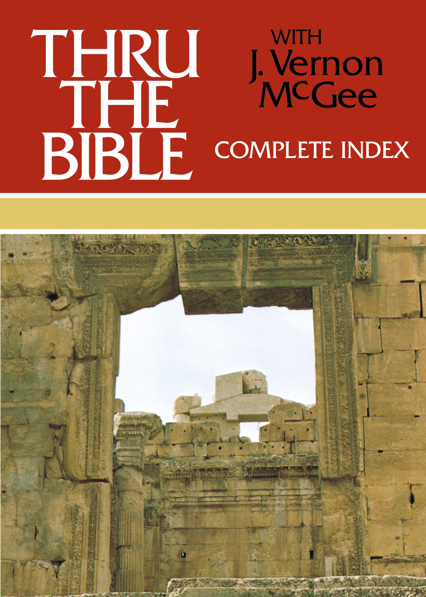 Thru the Bible, Vol. 6: Complete Index,Used